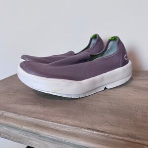 OOFOS Oomg EeZee Low Mauve Shoe Women's Size 7 Recovery Shoe Comfort Slip On
